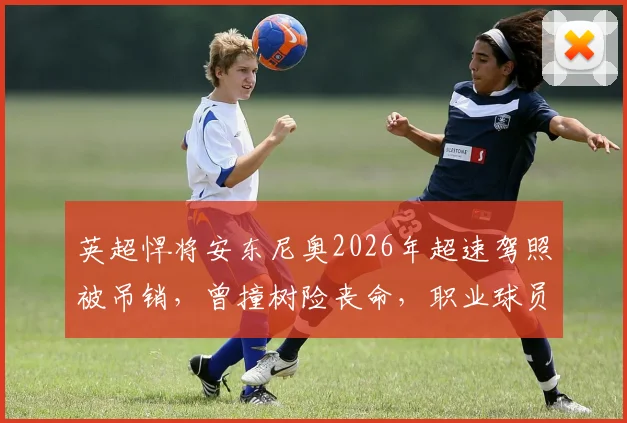 英超悍将安东尼奥2026年超速驾照被吊销，曾撞树险丧命，职业球员该如何管理场外风险？